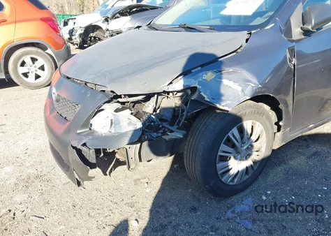 2010 Toyota Corolla Le from USA, damaged, VIN 1NXBU4EE3AZ367361